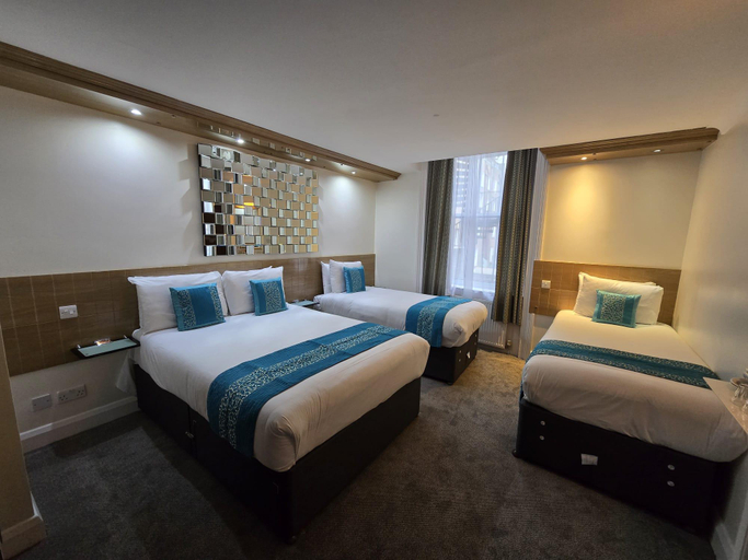 Bedroom 2, Abbey Court Hotel, London