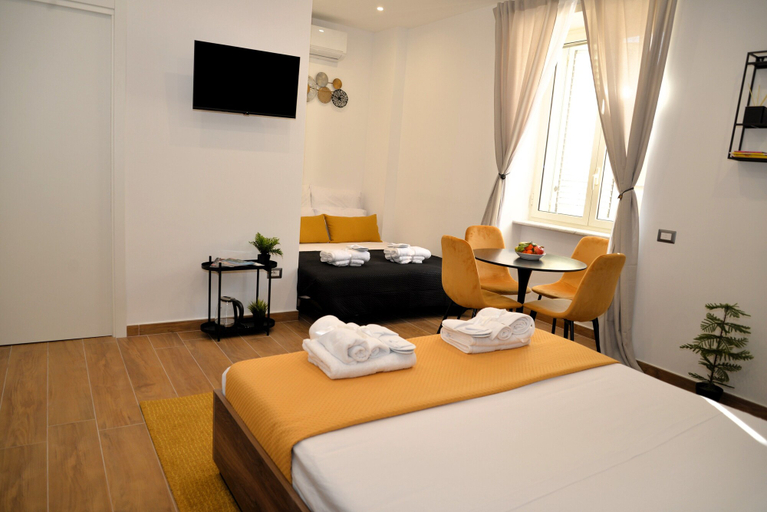 Bedroom 4, BlackWoody Contemporary Rooms - Napoli Centro Storico, Napoli