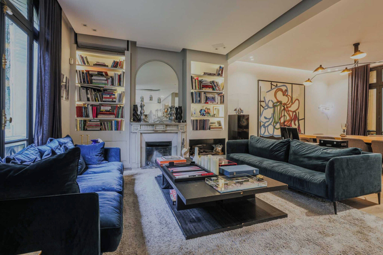 Living area 2, Mansion With Swimming Pool - 5bd/10p - Neuilly, Hauts-de-Seine