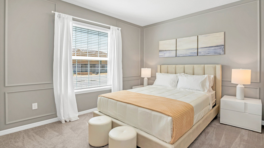 Bedroom 3, Windsor Island Resort 5br Private Pool Disney, Polk
