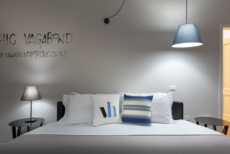 Bedroom 3, Hotel Vagabond, Rimini