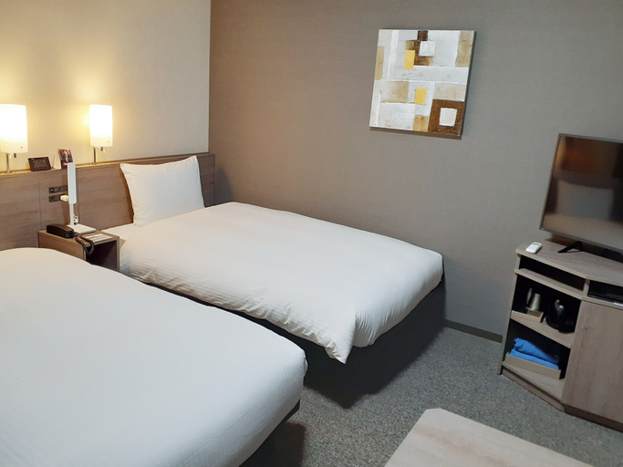 Bedroom 3, Hotel Route Inn Matsuyama Chuo -Katsuyama Dori-, Matsuyama