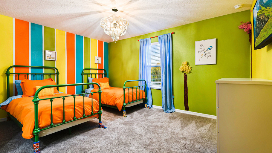 Bedroom 3, Relaxing Oasis, Pool & Spa, Minutes From Disney, Osceola