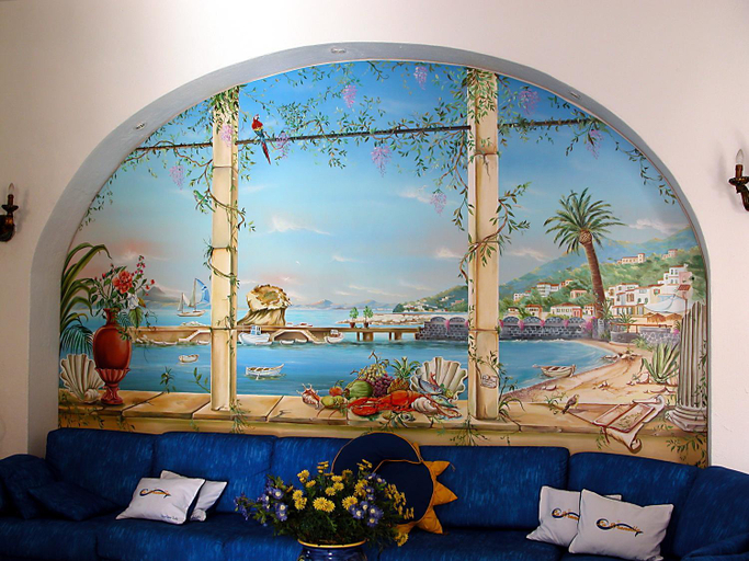 Public Area, Hotel La Sirenella, Napoli