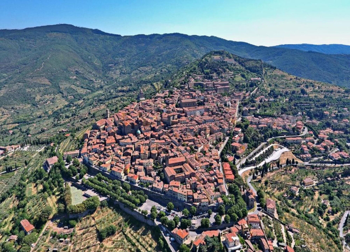 View from property 5, Tranquil Cortona Home, Arezzo