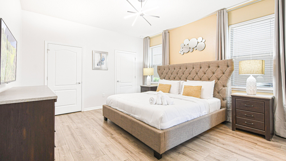 Bedroom 3, Family Fun: Pool, Spa & Theme Parks Nearby, Osceola
