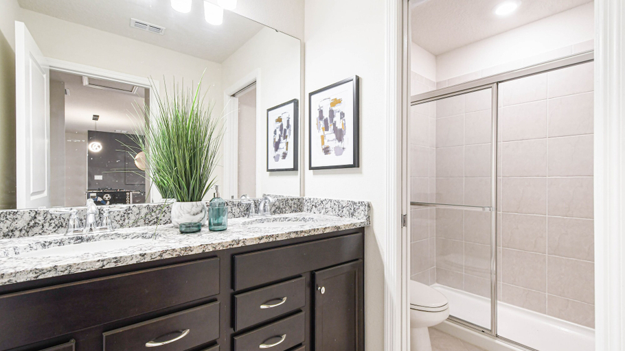 Bathroom 4, Elegant Resort Home With Loft, Private Pool & Spa, Polk