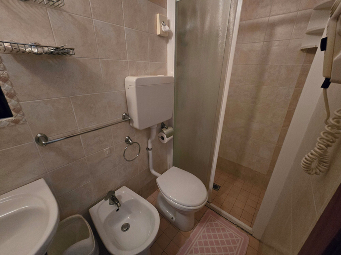 Bathroom 4, Hotel Rosa, Forli' - Cesena