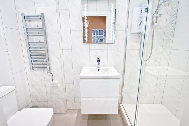 Bathroom, Eldon Chambers Pod 7 by City Living London, London