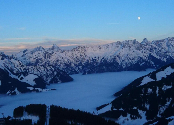 View from property 3, Apartment in Saalfelden With Panoramic View, Zell am See