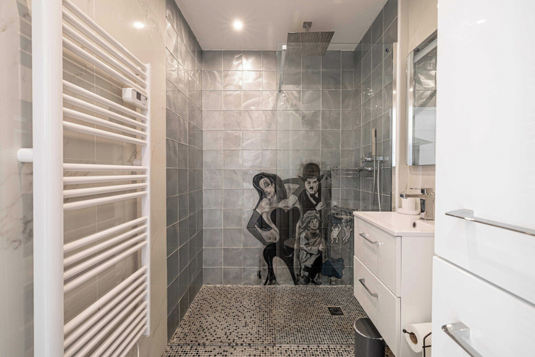 Bathroom 5, Charming Studio - AC - 2P- Croisette Plage, Alpes-Maritimes