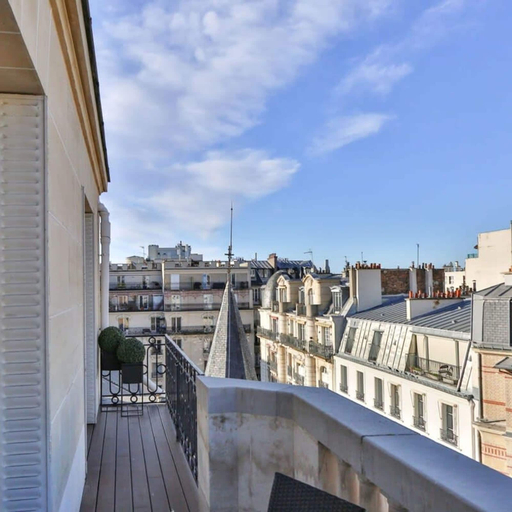 Room 5, Design Passy Terrace 2 Bedroom Apt With Balcony in Paris, Paris
