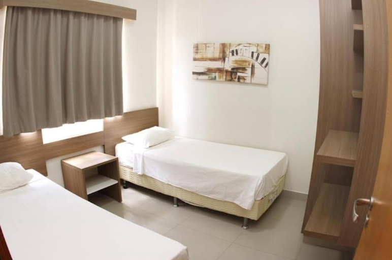 Bedroom 3, Marina Flat Nautica, Caldas Novas