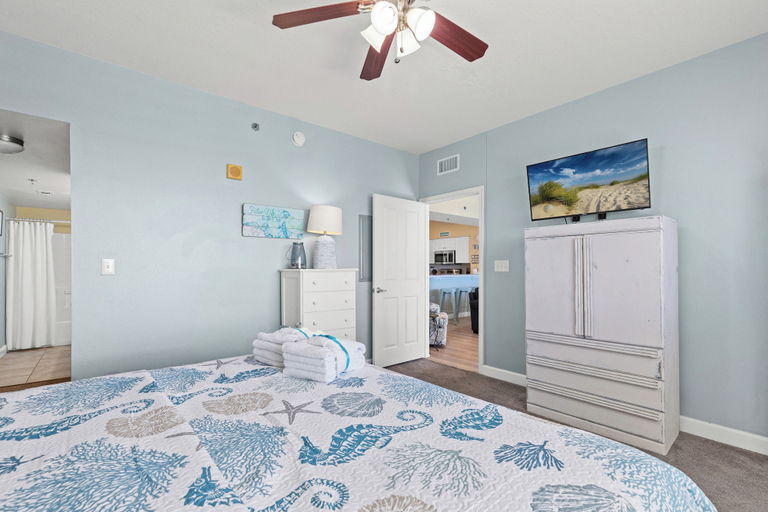 Bedroom 5, Penthouse With Beautiful Beach Views! 1 Bedroom, 2 Bathroom Penthouse!, Bay
