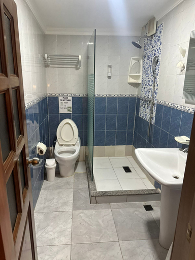 Bathroom 3, El Cayuco Restaurant apart Hotel, Boca Chica