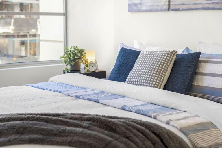 Bedroom 2, A Stylish Apt, City Views Next To Darling Harbour, Sydney