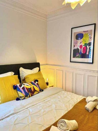 Room 3, Elegant Apartement - AC 2br-6p- Palais des Congres, Paris