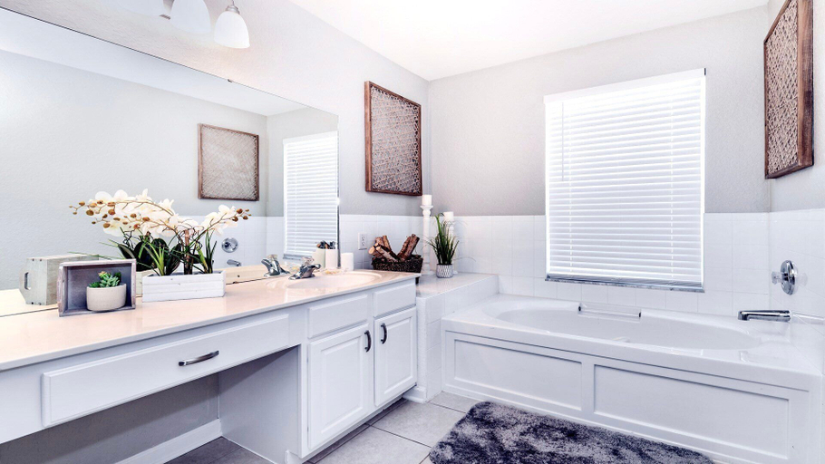 Bathroom 4, Windsor Hills 7BR Villa Pool SPA Disney Greenview, Osceola