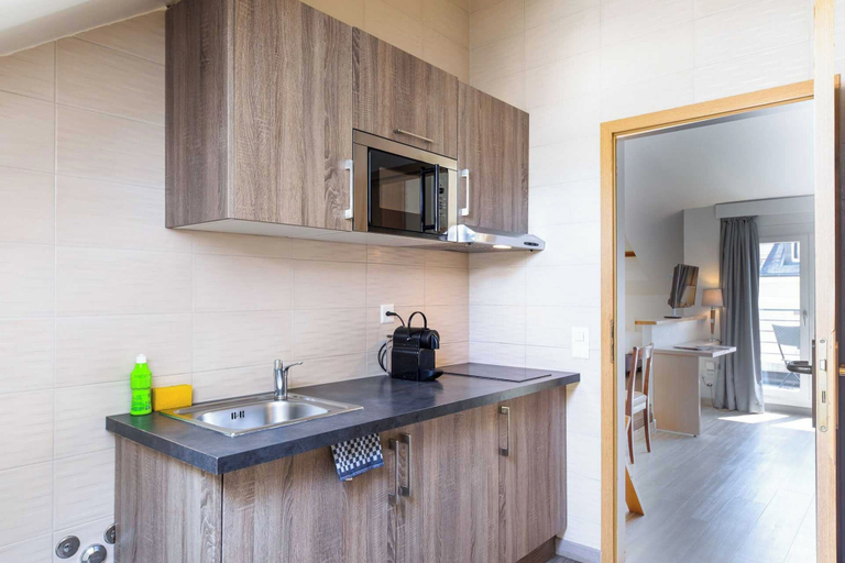 Private kitchen 5, Cosy Studio -ac- 4P- Geneva, Genève