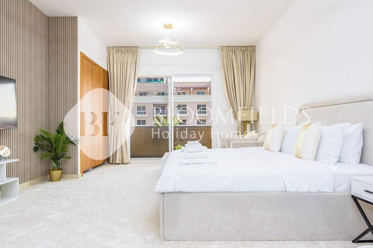 Bedroom, Bloomfields Luxurious Stu in Mulberry, Dubai
