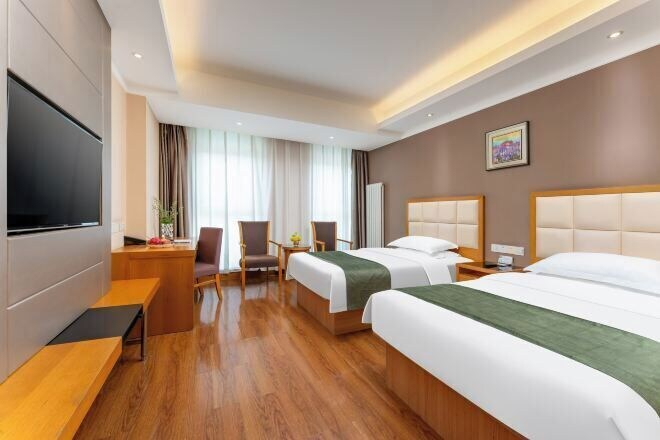 Bedroom 5, GreenTree Inn (Feicheng Xincheng Road), Tai'an