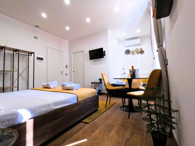 Bedroom 3, BlackWoody Contemporary Rooms - Napoli Centro Storico, Napoli