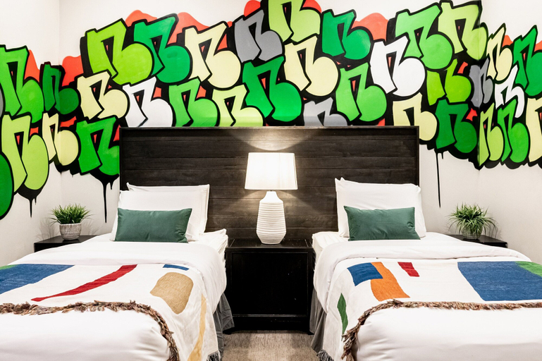 Bedroom, Bright & Breezy | RiNo Art Lofts, Denver