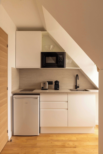 Private kitchen 5, Charming Studio A/C - 2P- Montorgueil, Paris