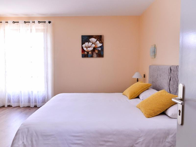 Bedroom 2, Logis Hotel Restaurant Le Chene Vert, Ardèche