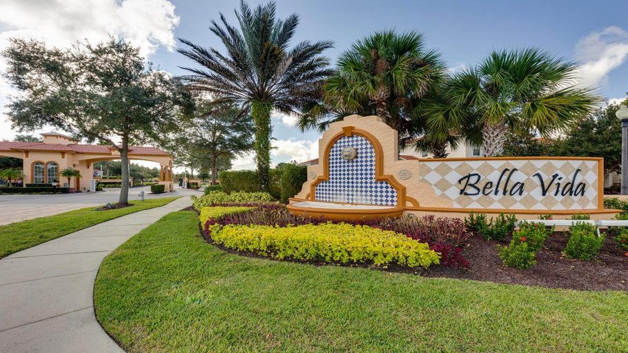 Exterior & Views 2, Lakeview Spacious 12br Themed Home Game/pool/spa, Osceola
