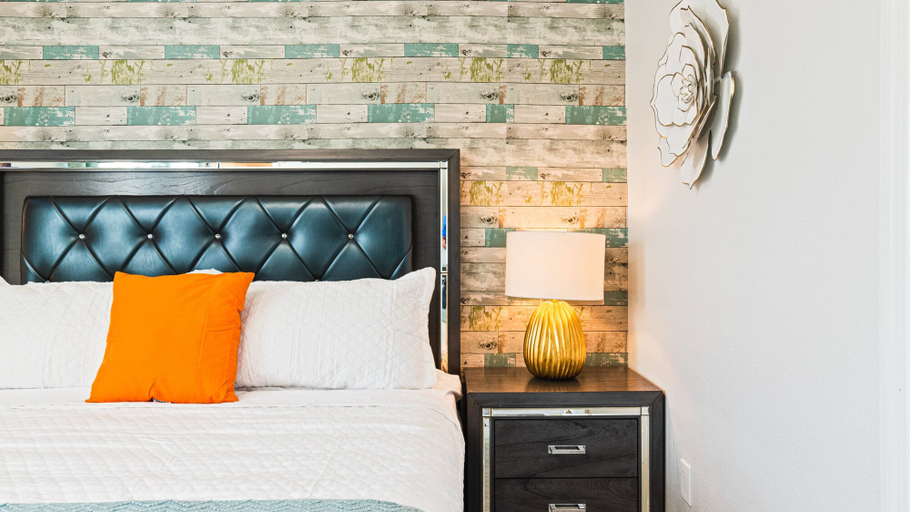 Bedroom 3, Elegant Orlando Home: Pool, Spa & Theme Parks, Osceola