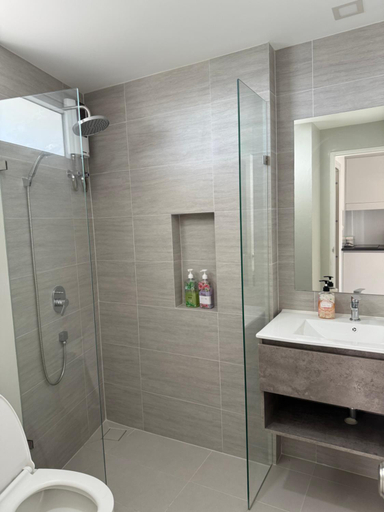 Bathroom 3, BEACH Condo Mae Phim, Klaeng
