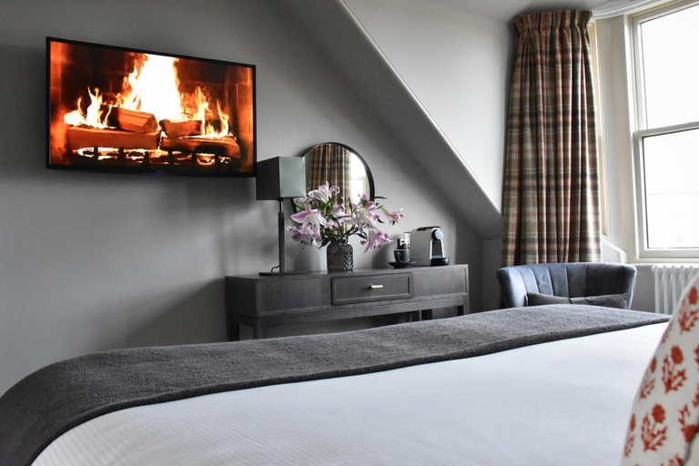 Bedroom 2, Rooms at the Saint, Fife
