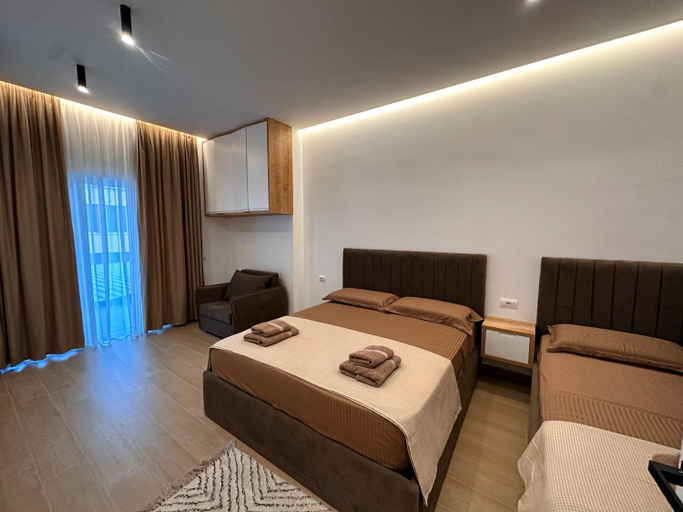 Bedroom 2, Aral Apartments - Shengjin City Gate, Lezhës