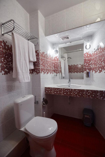 Bathroom 2, Hotel Aspect, Novosibirskiy rayon