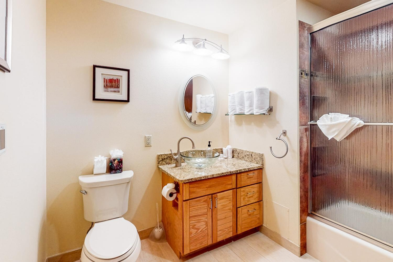 Bathroom, Liftside Condominiums 107, Summit