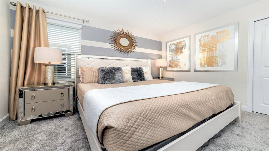 Bedroom 3, Spacious Luxury Home Near Disney & Universal, Osceola