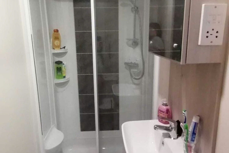 Bathroom, Chalet in Renesse near Sandy Beaches, Schouwen-Duiveland