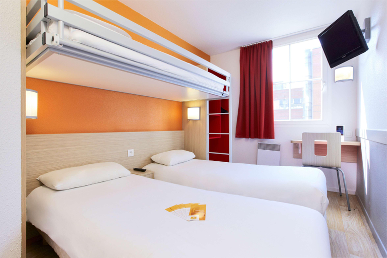 Bedroom 3, Hotel Première Classe Lyon Sud - Pierre Bénite, Rhône
