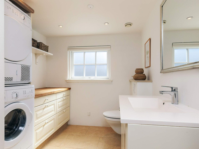 Bathroom, Beachfront Beauty in Hasmark, Nordfyns