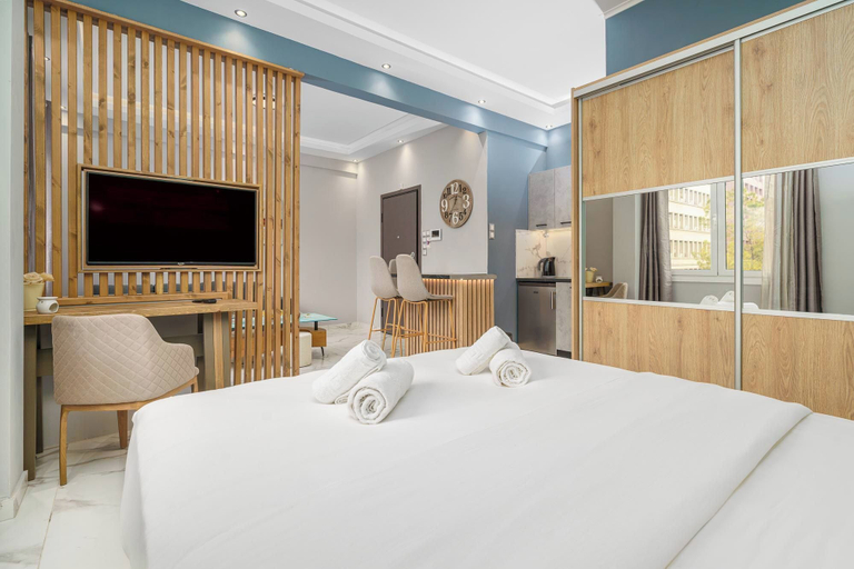 Bedroom 4, Exarchia Luxury, Attica