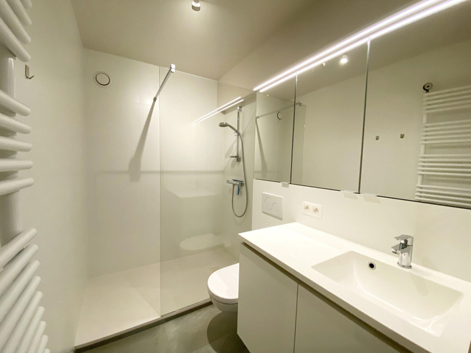 Bathroom, Apartment in Nieuwpoort With sea View, West-Vlaanderen