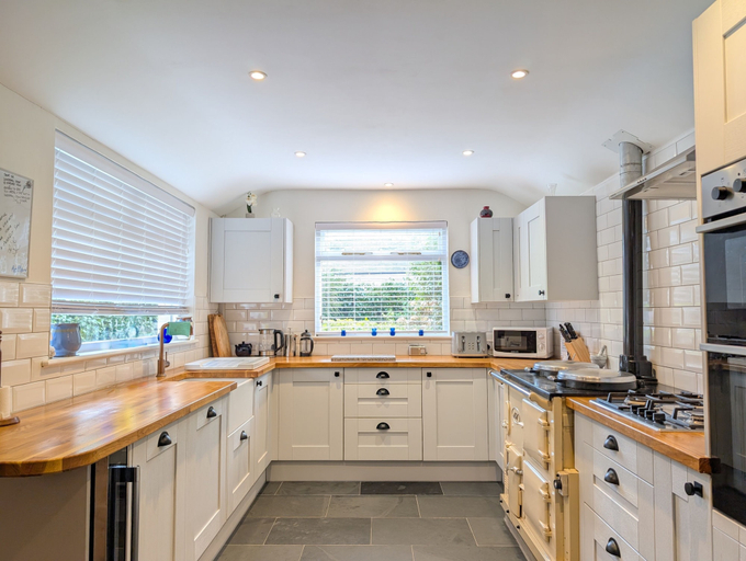 Private kitchen 2, The Old Barn Near St Ives - Rustic Charm & Space, Cornwall