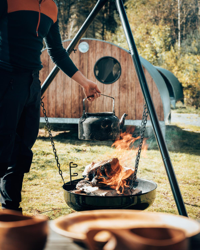 Food & Drinks, Hikers & Bikers camp, Part of Preikestolen BaseCamp - Preikestolen trailhead, Strand