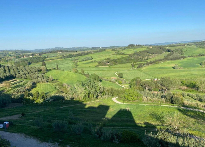 View from property 4, Holiday Home in Montopoli Valdarno With Pool, Pisa