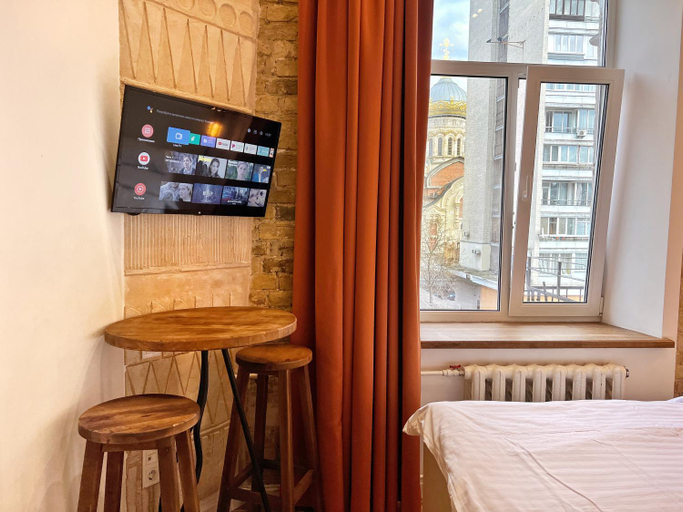 Bedroom 2, Kyiv Whisky Box Apartments, Holosiïvs'kyi