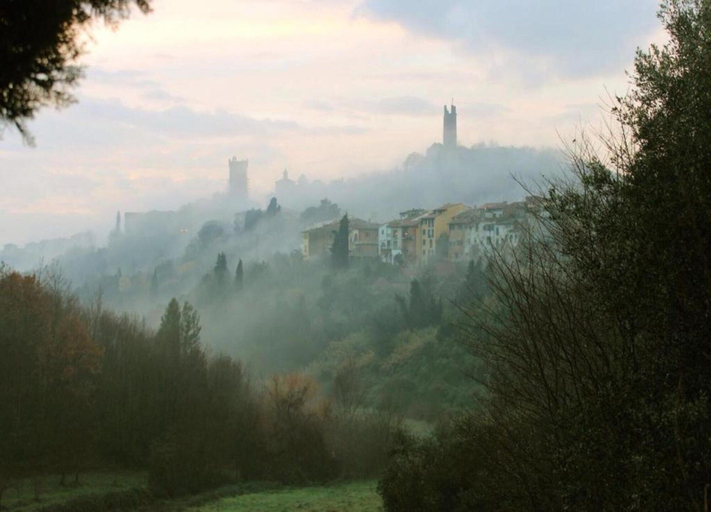 View from property 2, Holiday Home in Montopoli Valdarno With Pool, Pisa