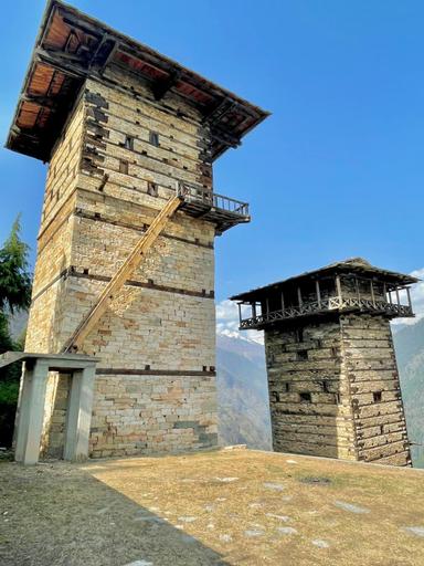 View 1, sainj riverside cottages, Kullu