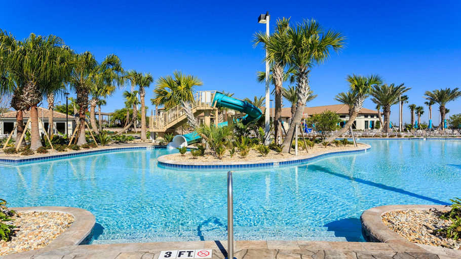 Sport & Beauty 5, No Rear Neighbor 6BR Villa Private Pool Spa Disney, Osceola