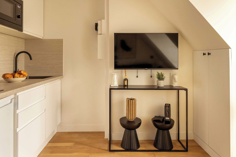 Private kitchen 5, Charming Studio A/C - 2P- Montorgueil, Paris